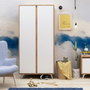 Hanah Home Armario Ajumma Roble y Blanco